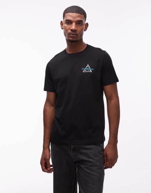 PS Paul Smith - T-shirt met korte mouwen en print in zwart, 3 van 5