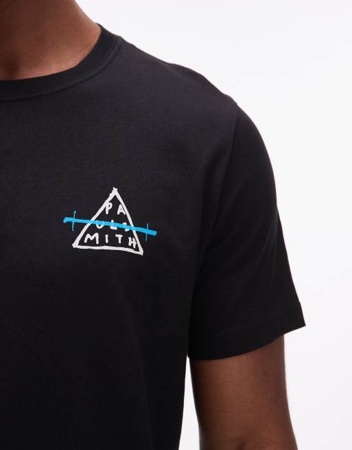 PS Paul Smith - T-shirt met korte mouwen en print in zwart, 5 van 5