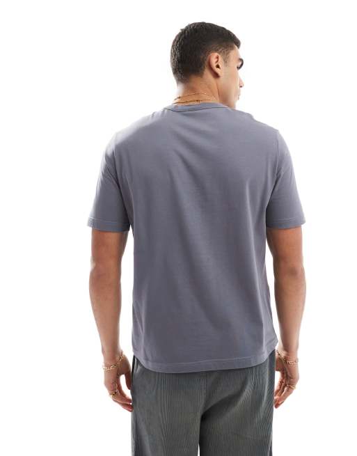PS Paul Smith - T-shirt met zebralogo in antracietgrijs, 4 van 4