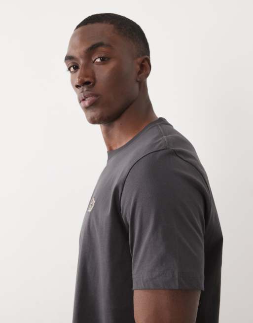 PS Paul Smith - T-shirt vestibilità classica blu navy con logo zebrato, 3 di 5