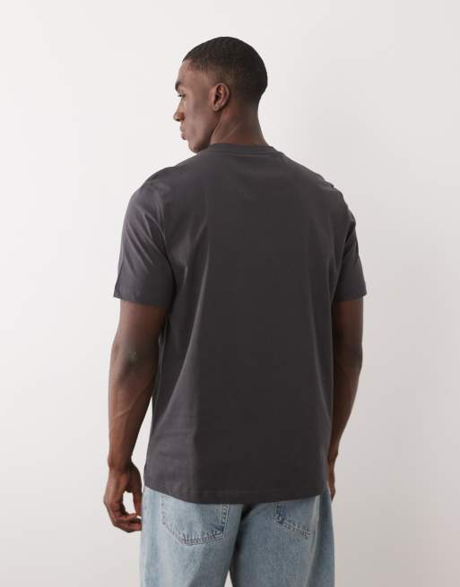 PS Paul Smith - T-shirt vestibilità classica blu navy con logo zebrato, 5 di 5