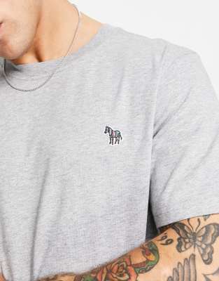 T-shirt vestibilità classica grigia con logo-Grigio - PS Paul Smith T-shirt donna  - immagine3