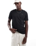 [PS Paul Smith] PS Paul Smith t-shirt with embossed zebra logo in black Chest 36 BLACK