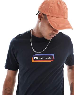 PS Paul Smith PS Paul Smith t-shirt with logo in navy