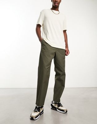 PS Paul Smith tapered fit casual trousers in khaki