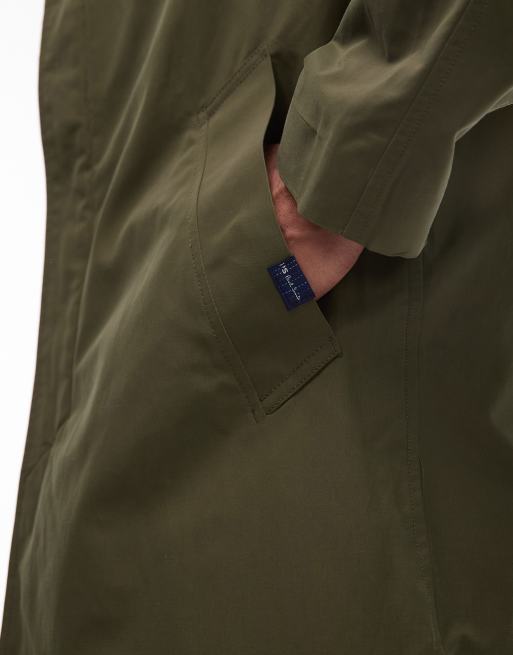 PS Paul Smith trench coat in green | ASOS