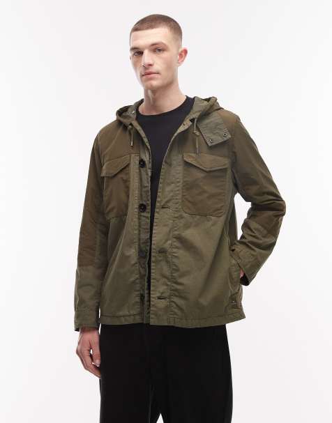 PS Paul Smith utility jacket in khaki - view 1