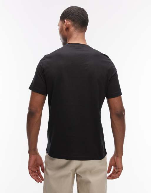 PS Paul Smith volleyball graphic casual fit t-shirt in black, 3 of 5