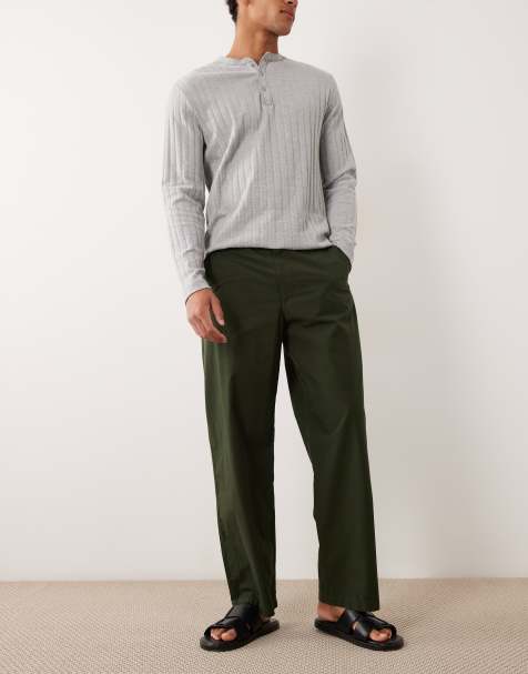 PS Paul Smith workwear chino trousers in dark green - view 1