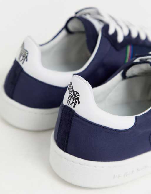 PS Paul Smith Yuki suede mix trainers in navy