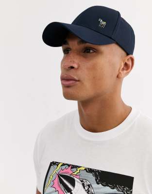 PS Paul Smith zebra logo baseball cap in navy - ASOS Price Checker