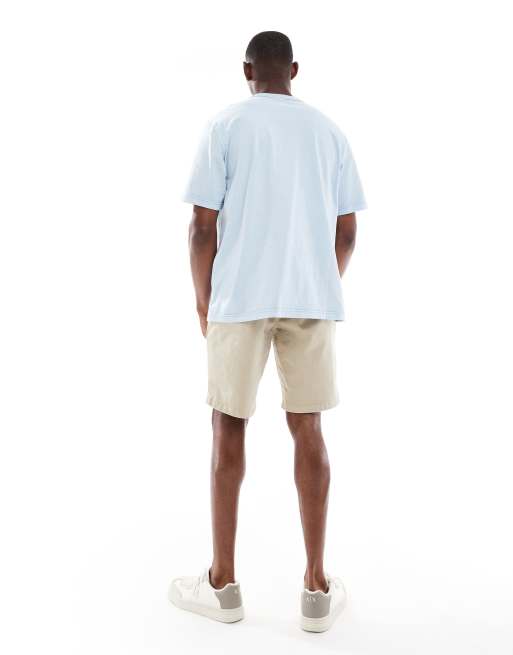 PS Paul Smith zebra logo chino shorts in beige, 5 of 5