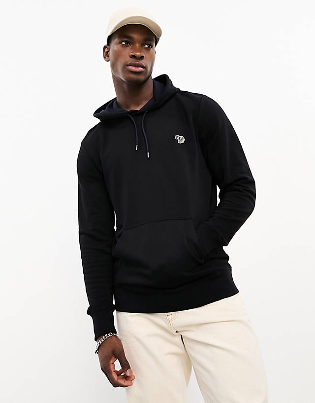 PS Paul Smith - zebra logo hoodie in black