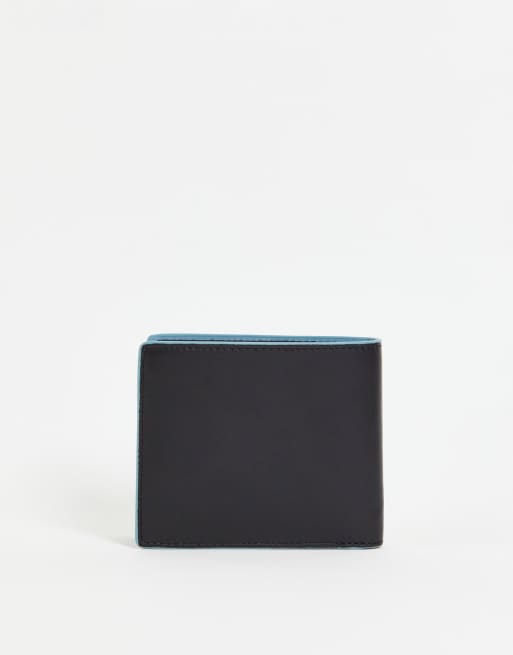 PS Paul Smith zebra logo leather billfold wallet in black, 4 of 4