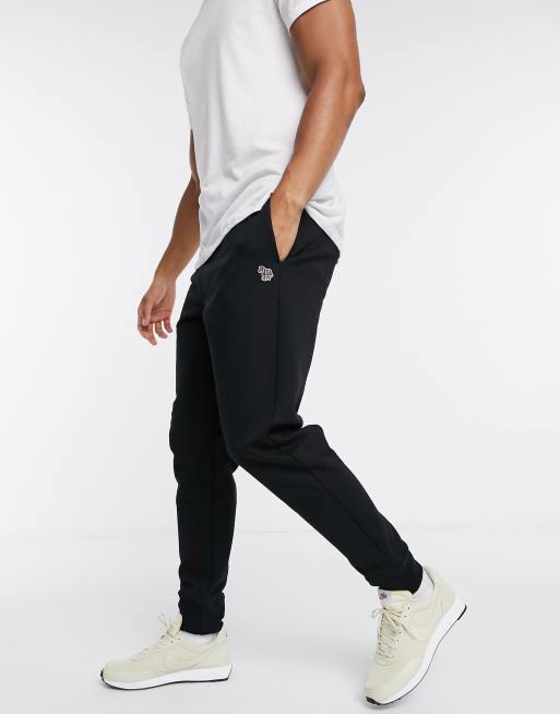 PS Paul Smith zebra logo sweatpants in black ASOS