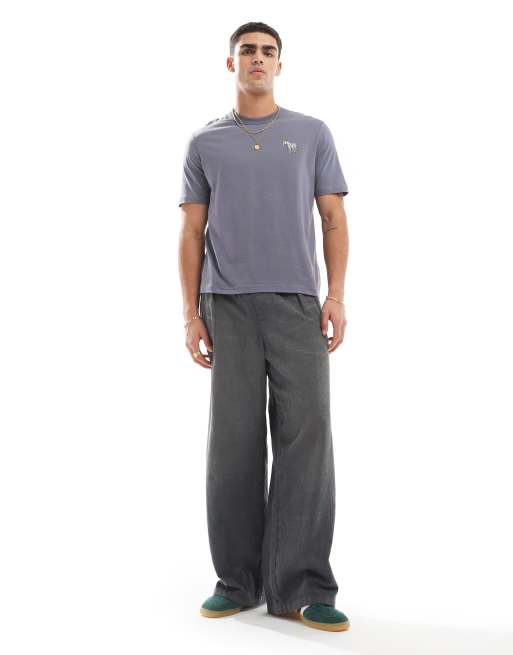 PS Paul Smith zebra logo t-shirt in charcoal grey, 2 of 4