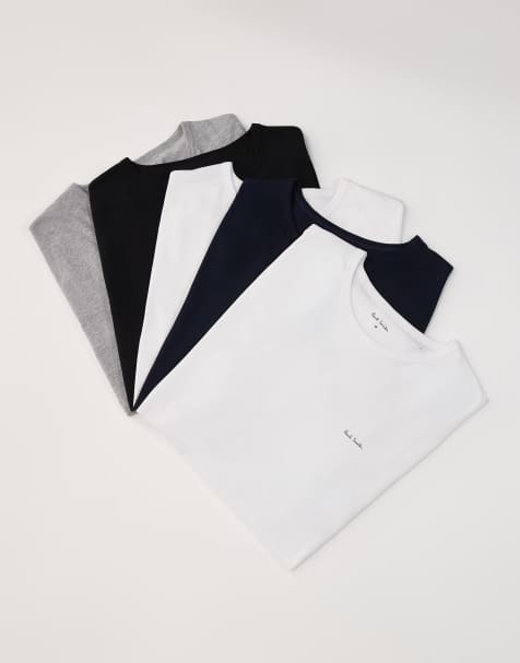 PS Paul Smith – Zestaw 5 T-shirtów o regularnym kroju w różnych kolorach - view 1