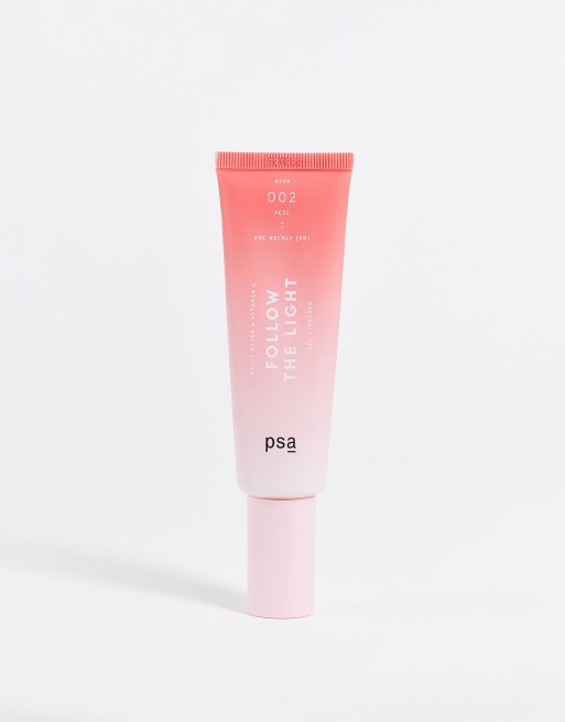 PSA Skin – FOLLOW THE LIGHT – Peeling rozjaśniający z kwasami i witaminą C: 50 ml