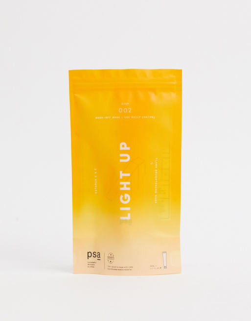 PSA Skin - LIGHT UP Vitamin C & E Flash - Masque visage éclaircissant 50 ml