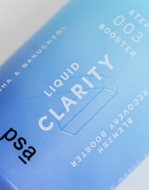 PSA Skin - LIQUID CLARITY - Siero rigenerante anti-imperfezioni con BHA e bakuchiol da 15 ml, 3 di 4