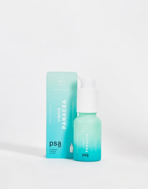 PSA Skin – LIQUID PANACEA Firming Recovery Booster – Straffendes Hautpflege-Serum mit Wassernabel und Kombucha, 15 ml