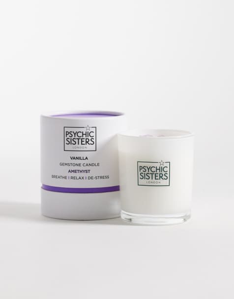 Psychic Sisters Amethyst Candle - view 1