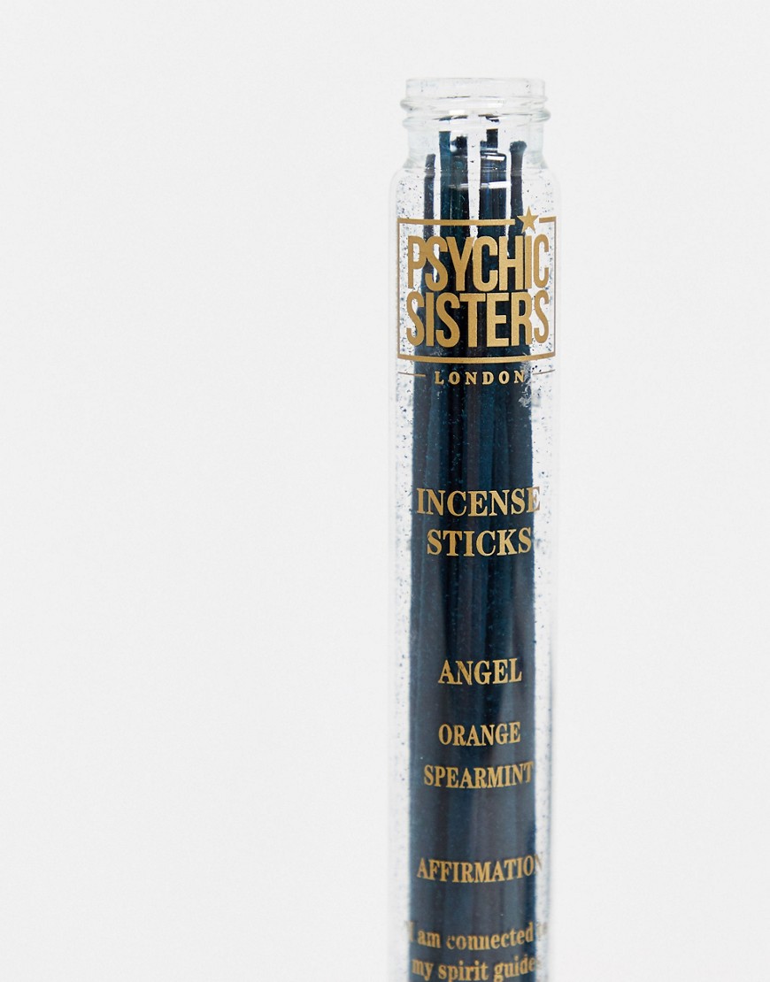 Psychic Sisters – Angel – Set med 14 rökelser med försäkrande ord-Flerfärgad