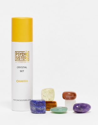 Psychic Sisters Chakras Crystals Set-multi