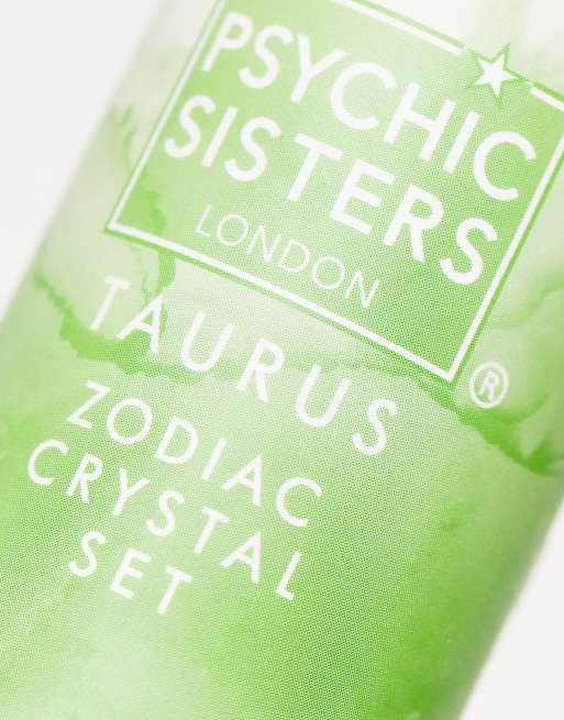 Psychic Sisters - Collection de cristaux pour signe du zodiaque Taureau, 3 de 4