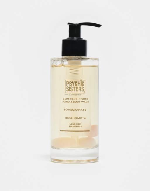 Psychic Sisters - Gel nettoyant corps et mains au quartz rose - 200 ml