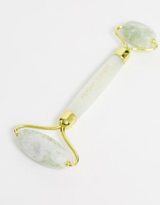 Psychic Sisters Jade Face Roller-green In Green