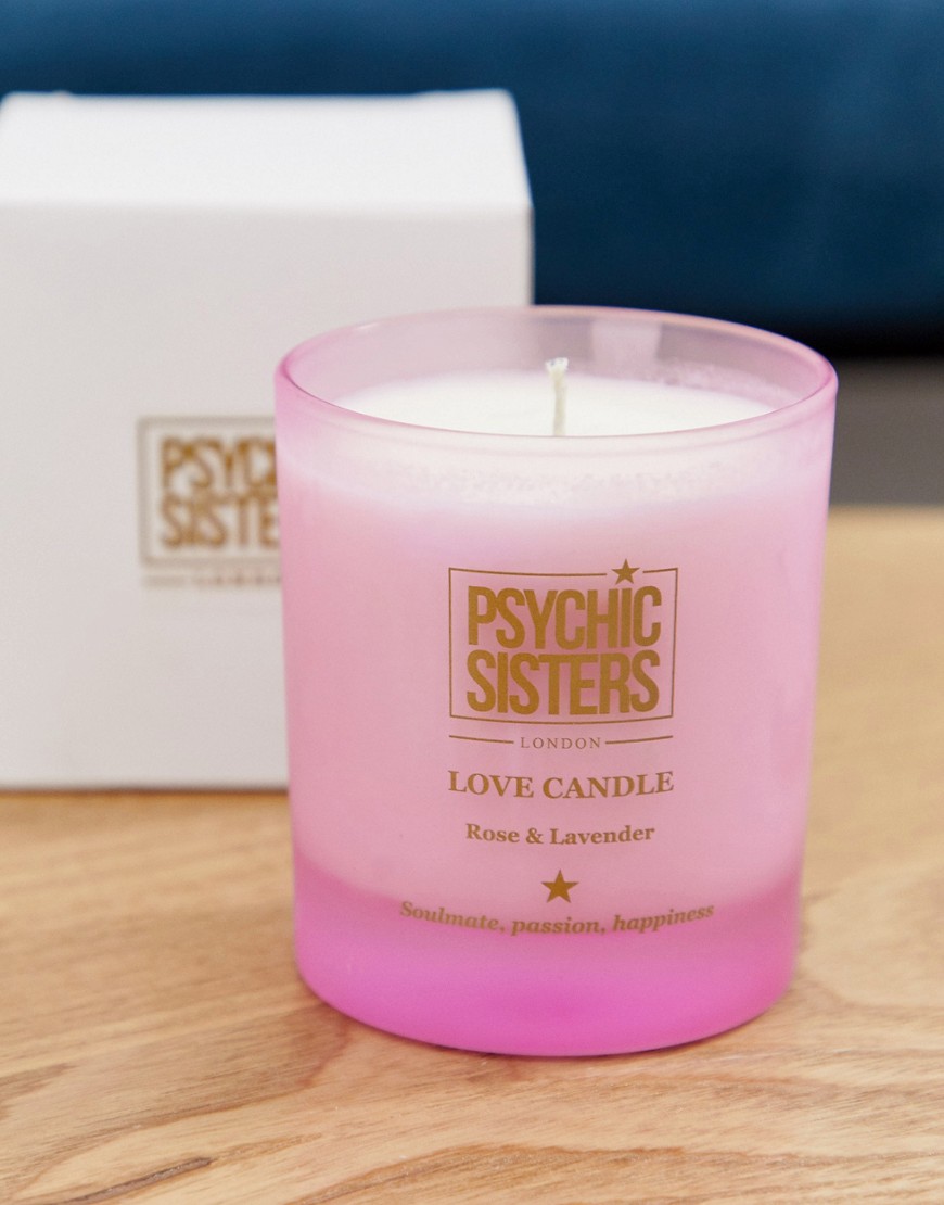 Psychic Sisters love candle-Multi