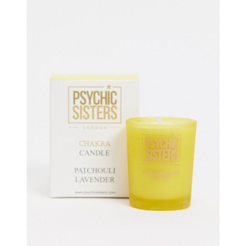 Psychic Sisters - Mini candela per apertura chakra al patchouli e lavanda