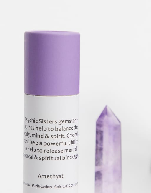 Psychic Sisters - Punta di ametista per guarigione e meditazione, 2 di 4