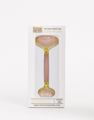 rose quartz face roller-Multi