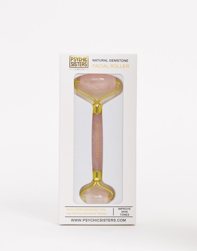 Psychic Sisters rose quartz face roller