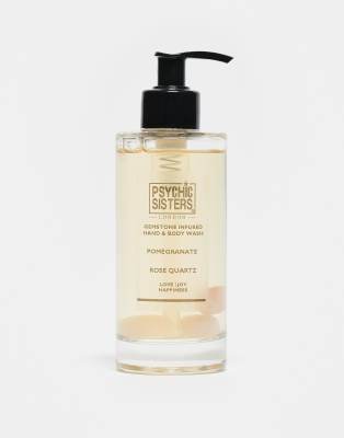 Psychic Sisters Psychic Sisters Rose Quartz Hand & Body Wash 200ml-No colour
