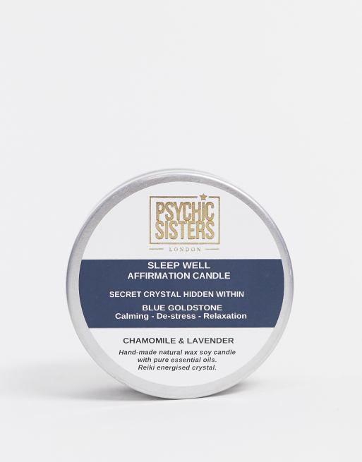 Psychic Sisters - Sleep Well - Candela infusa con cristallo