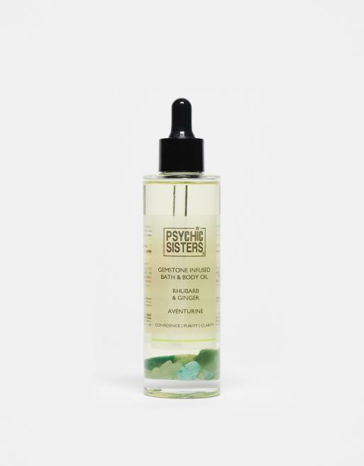 Psychic Sisters x ASOS - Aventurin-bade- og kropsolie - 100 ml - Kun hos ASOS