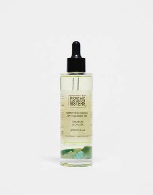 Psychic Sisters x ASOS Exclusive Aventurine Bath and Body Oil 100ml
