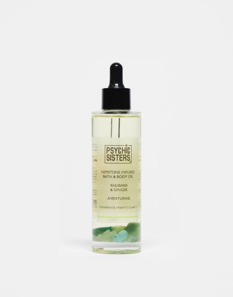 Psychic Sisters x ASOS Exclusive – Olejek do ciała i kąpieli z awenturynem: 100 ml - view 1