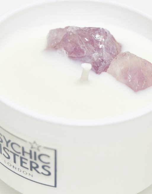 Psychic Sisters x ASOS Exclusives - Kaars met amethist-edelsteen 100g, 4 van 4