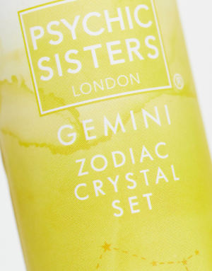 Psychic Sisters Zodiac Gemini Crystal Collection