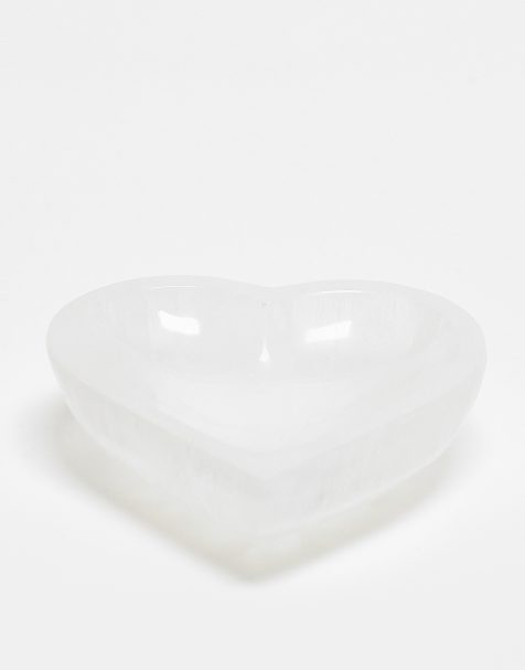 Psycic Sisters Heart Crystal Dish - view 1