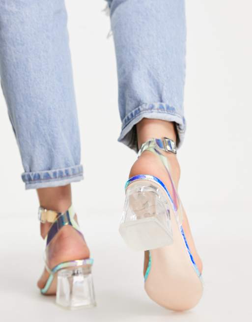 Public desire iridescent on sale heels