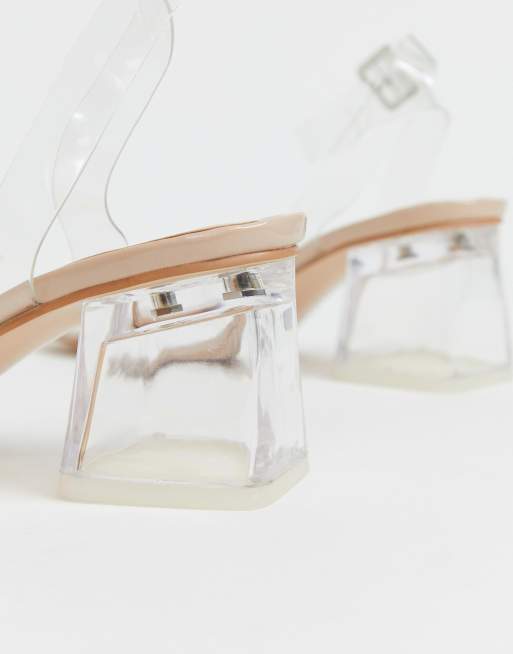 Public Desire - Afternoon - Halfdonkere sandalen met hak, 2 van 4
