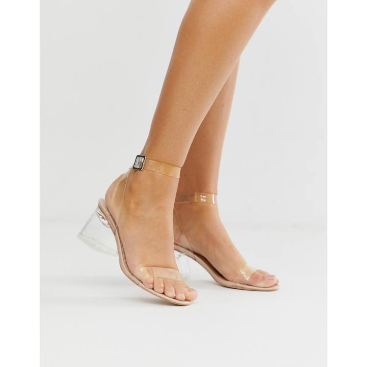 Clear discount small heels