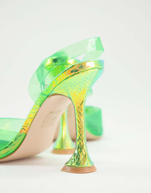 Asos best sale iridescent shoes