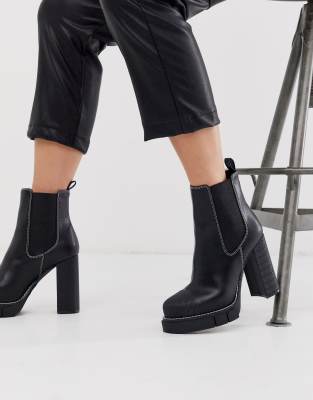 platform ankle boots