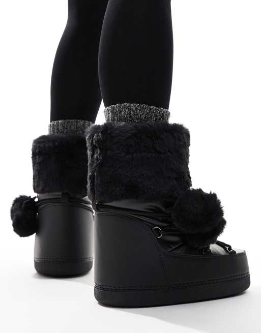 Bottes apres ski femme fourrure online